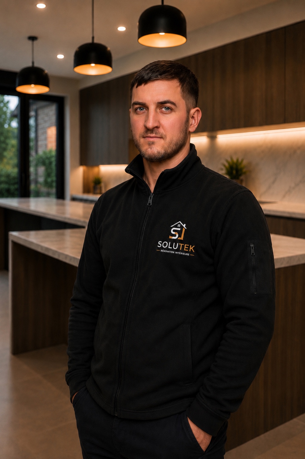 Octavian Magariu, fondateur et responsable des travaux Solutek